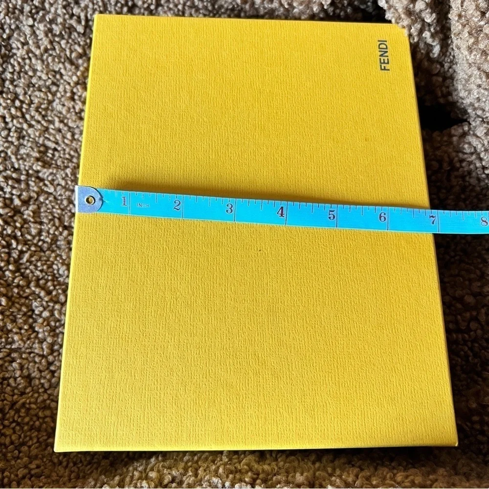 FENDI Empty Gift Box 9 x 7 2 Piece Cover and Bottom Box